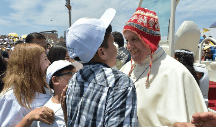 visita del Papa a Perú