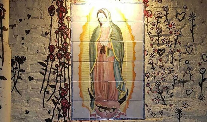 Ataque de Abortistas Virgen de Guadalupe