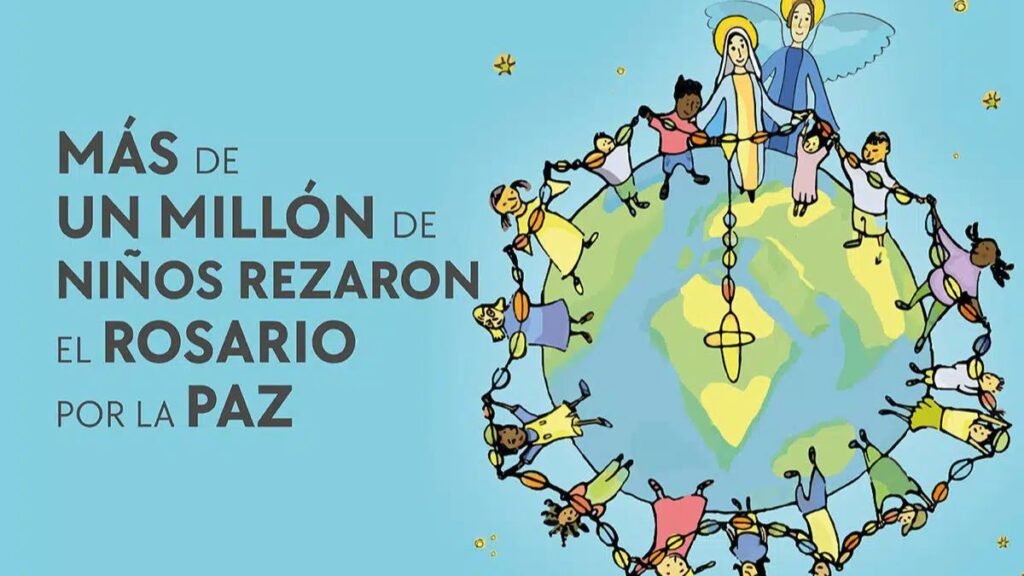 ¡Se Logró! Más De Un Millón De Niños Rezaron El Rosario Por La Paz ...