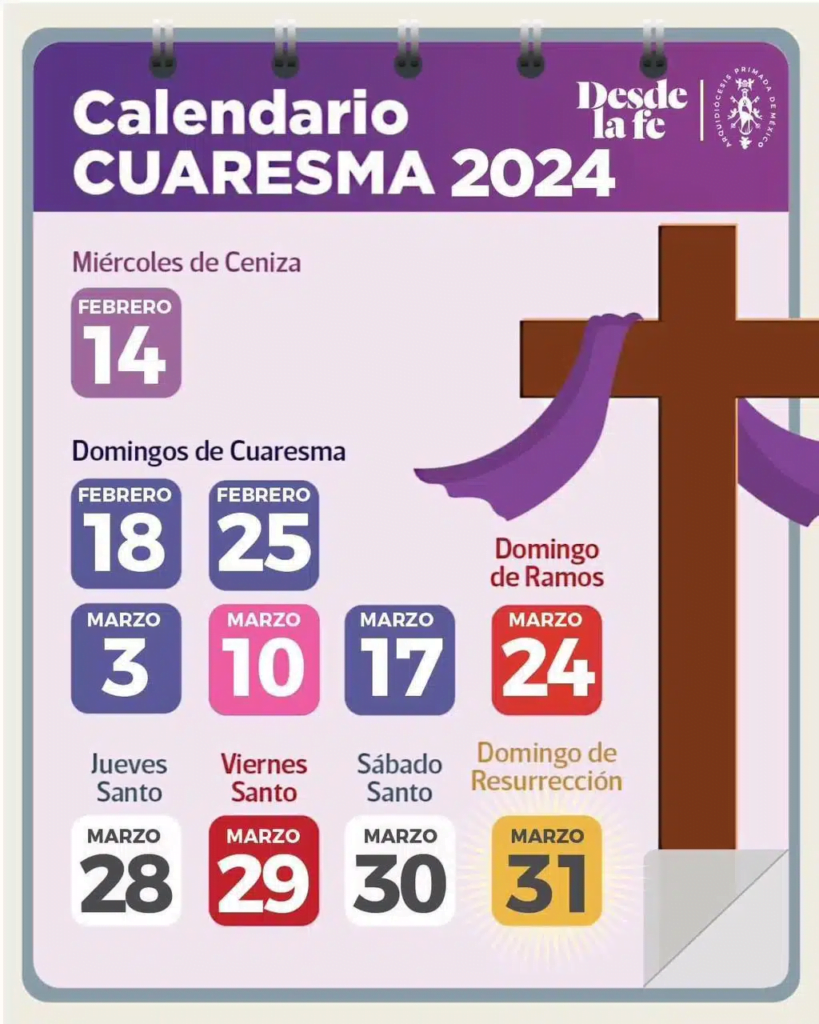 Cuando Sera Semana Santa En 2024 Selia Cristina