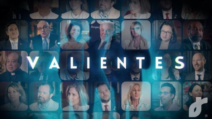 Cartel del documental Valientes sobre cristianos que resisten ideologías dañinas