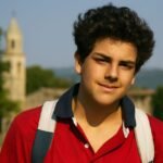 Retrato realista de Carlo Acutis, el primer santo milenial canonizado por la Iglesia Católica en 2025