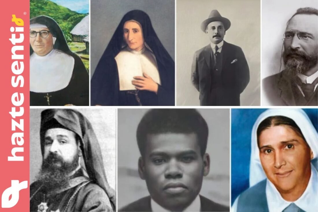 Ceremonia de canonización 2025 presidida por el Papa León XIV en la Plaza de San Pedro