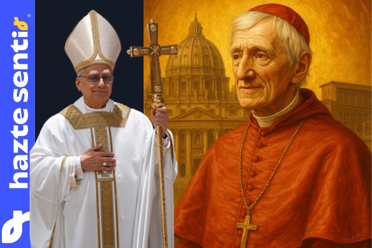 Retrato de San John Henry Newman, proclamado Doctor de la Iglesia por el Papa León XIV.