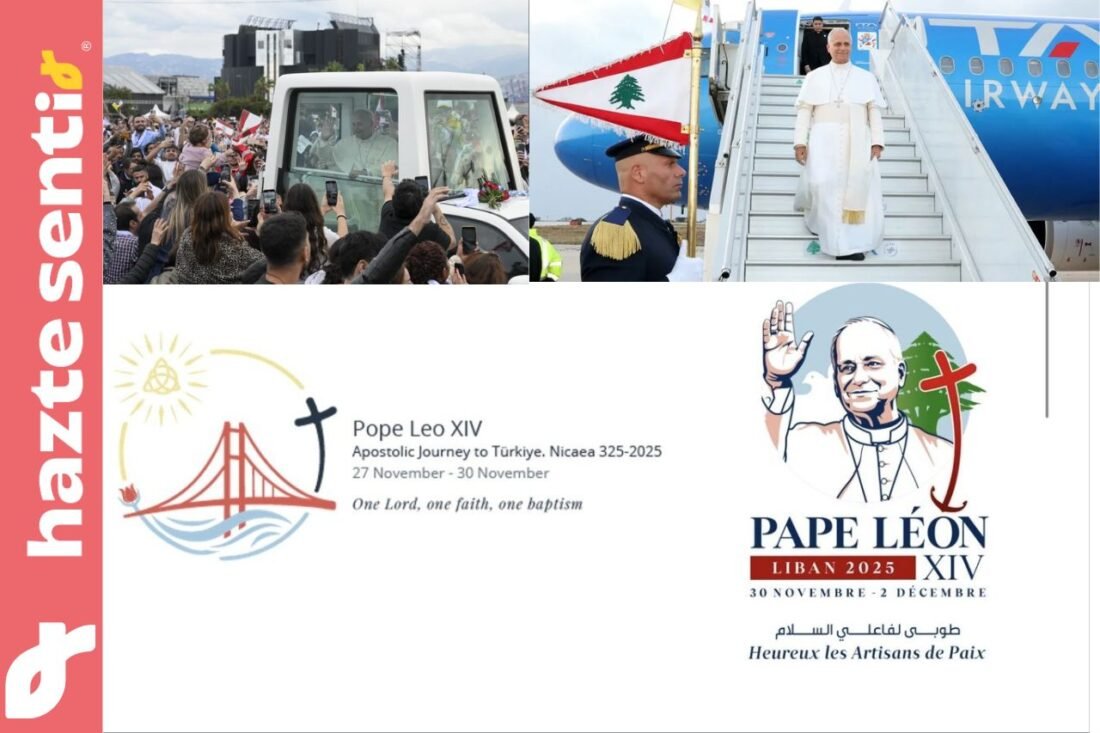 Papa León XIV visita Turquía y Líbano y ofrece mensajes de paz y unidad