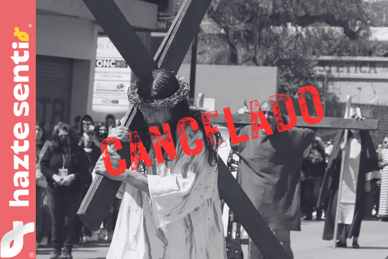 Manifestación de fe en las calles de Tijuana frente a la imposición de cobros municipales por el Ayuntamiento.