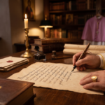 Texto alternativo ALT: Benedicto XV firma la carta Prendendo possesso sobre la persecución religiosa en México, 1914