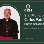 Monseñor Jorge Carlos Patrón Wong, nombrado nuevo arzobispo de Puebla en septiembre de 2026