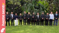 Obispos de México, Estados Unidos y Canadá caminando juntos en símbolo de unidad eclesial.