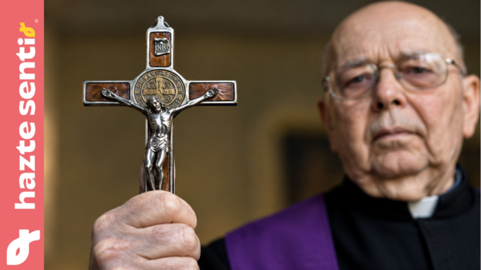 El padre Gabriele Amorth, exorcista de la diócesis de Roma