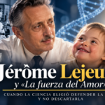 Composición editorial sobre Jérôme Lejeune, la investigación genética de la trisomía 21 y la defensa de la dignidad de las personas con síndrome de Down.