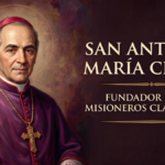 Retrato de San Antonio María Claret, fundador de los Misioneros Claretianos